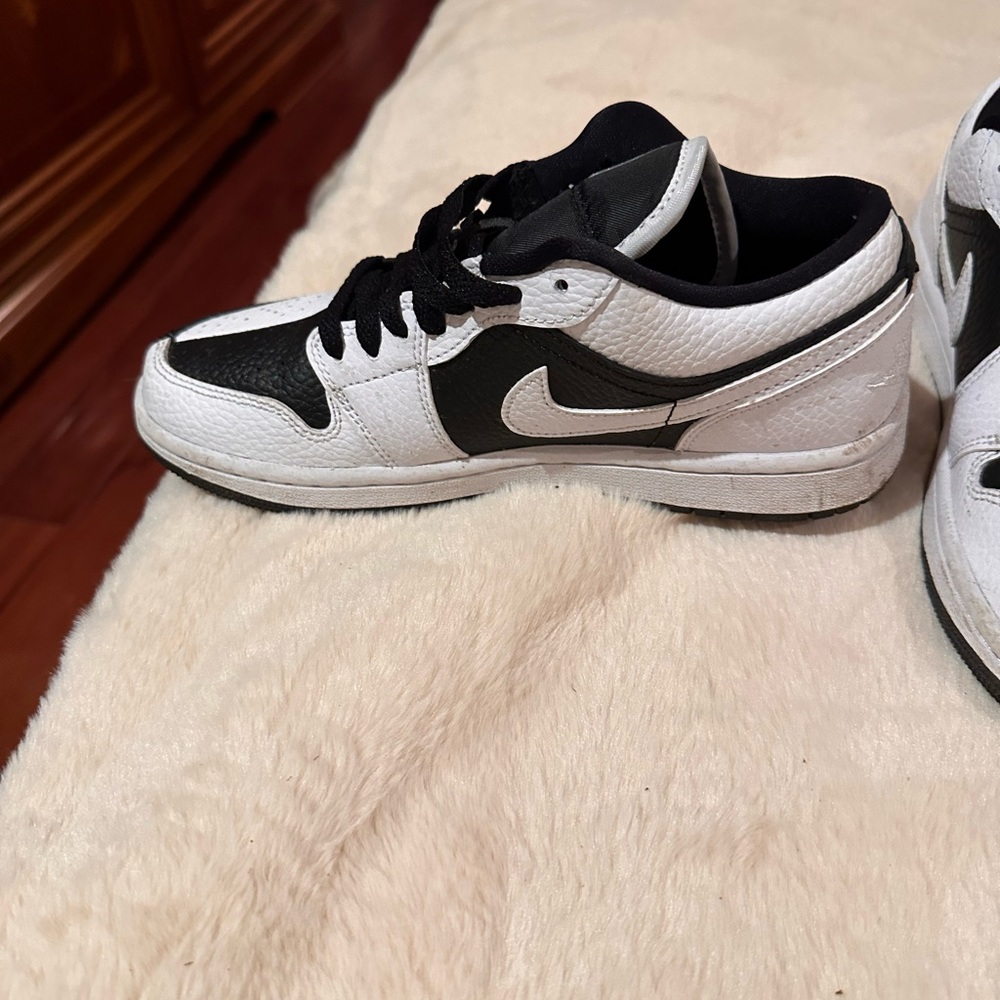Jordans -Air Jordan Homage Black and White sneakers . Only worn a few times